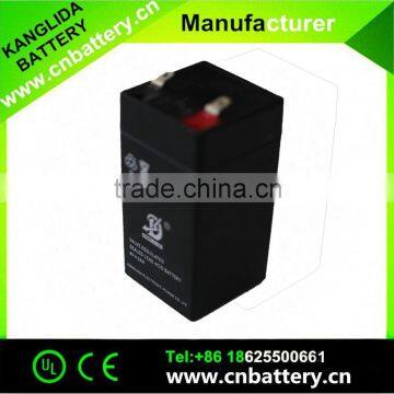 Factory Price Electronic scale battery 4v4.5ah AGM lead acid battery