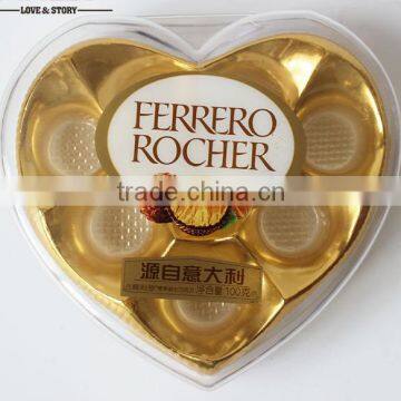 Wholesale Heart Shape Plastic Box