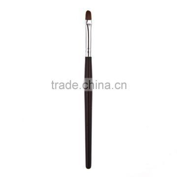 Fashion 1Pcs Black Wooden Alloy Make Up Brush Professional Lipbrush Eyeshadow Makeup Brush