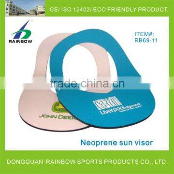 Neoprene sun visors