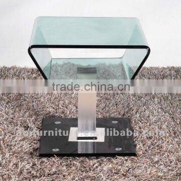 Hot bending glass coffee table AM-D008