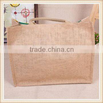 Ethnic Style Printing Jute Bag