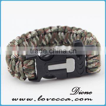 Wholesale Paracord Bracelet With Latest Features Like Compass, Knife , Whistle and Fire Starter photo-6