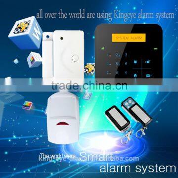 Smart touch keypad CE approved 850/900/1800/1900MHz intelligent gsm home alarm system