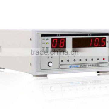 Easy operation multi-channel temperature inspecting meter