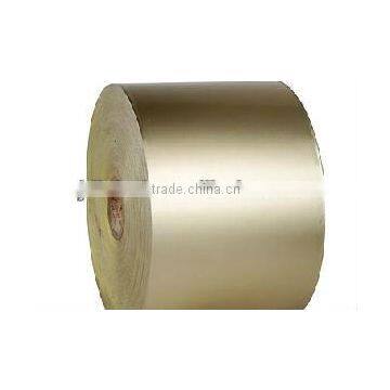 self adhesive glod foil label paper