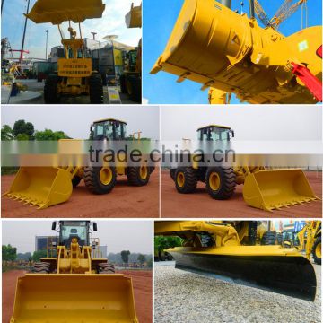 ChengGong 5Ton Wheel Loader 2.7M3 Capacity Bucket For CG956S , Log Grapple/Grass Grapple/Snow Plow/Pallet Fork For CG956S