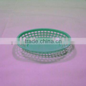 high quality new design small ellipse plastic basket mould