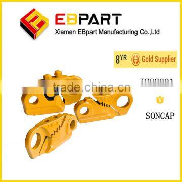 EBPART Bulldozer Lubricated track link assembly with master link teeth type and step type