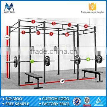 MSG 20' Fitness Equipment Pull Up Station Crossfit Rig Monkey Rig