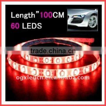 100cm RED 60-LED Flexible Neon Strip Light 3528 3528R,led tapes,led ribbons