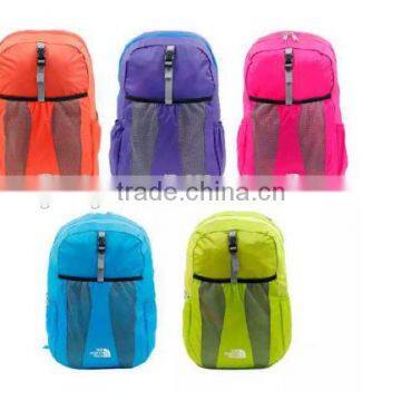 High Quality Leisure Polyester Foldable Light Backpack