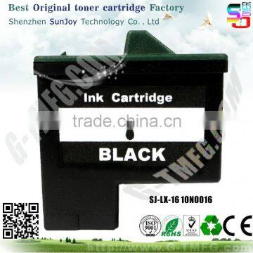 remanufactured INK cartridge 10N0016 for Lexmark 16