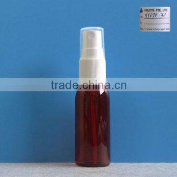 30ml Amber Color PET Spray Bottle