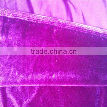micro velvet popular in Dubai, India velvet fabric korean velvet