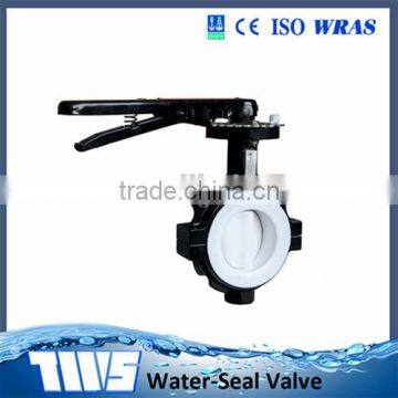 DN 250 Cast Iron PN 10 Handle Lever Wafer Butterfly Valves