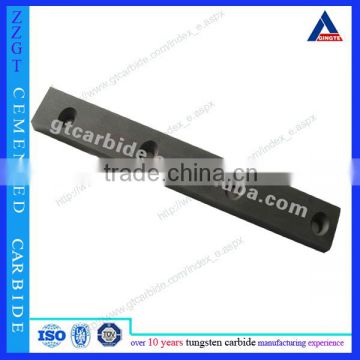 professional manufacturer for K20 ground tungsten carbide strips with holes