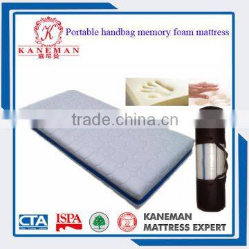 wholesale Portable vacuum compressed bag visco memory foam mattress roll in box for bed