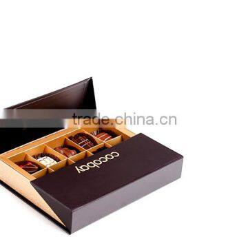 Food Grade Elegant Paper Cardboard Chocolate Box