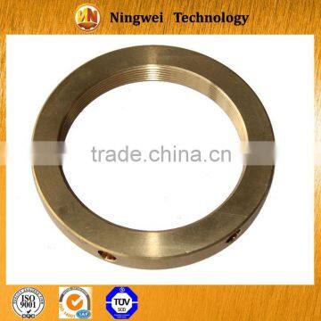 Large round polished cnc precision machining product