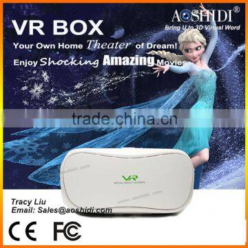 Pro VR Box 3D Movie bluetooth vr 3d glasses for smartphones