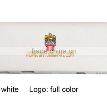 Big Capacity White Power Bank 8000-10000mah, White Phone Charger 10000mah, Promotional Gift 10000mah Power Bank
