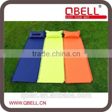 self-Inflatable and interlocking pvc Camping Mat with Pillow /Camping Floor Mat