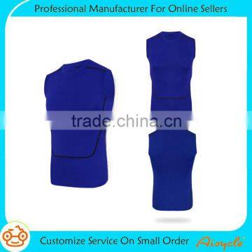 Wholesale high quality compression gym tank top for men