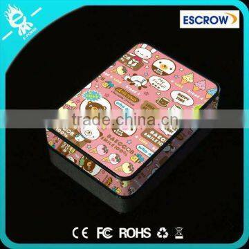 cartoon bear power bank mobiles,NEW gift power bank 8000mah, portable mobile power bank 2015 newest promotion item