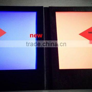 led light strip holder blue/red lighting panels led menu holder