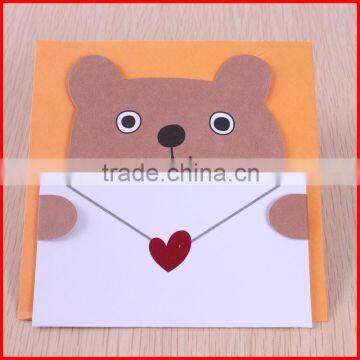 handmade banquet cartoon children's day greeting card