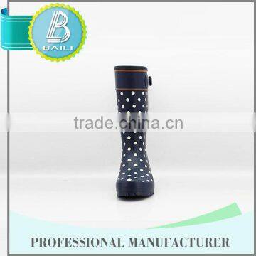 New Products Useful Latest Design Rain Color Rubber Boots photo-2