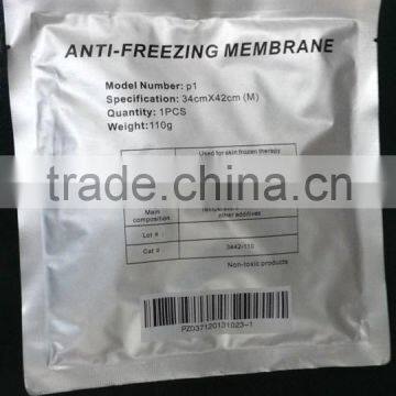 vacuum and cryolipolysis fat cooling use antifreeze membrane