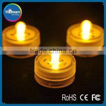 Alibaba supplier led candle light submersible