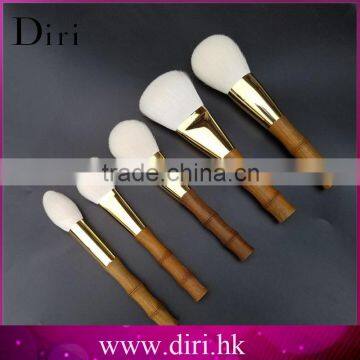 Beauty Needs Perfect Bamboo Handle Cosmetic Brush Sets Cute Design 5 Pcs Makeup Brush Set photo-4