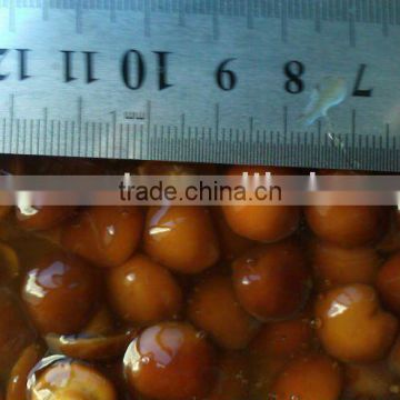 canned nameko pickled in glass jars