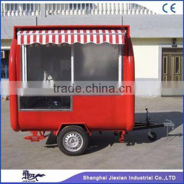 JX-FR220H Fantastic Fiberglass Made Bakery Food Cart Trailer for Sale photo-3