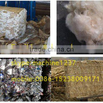 Factory supply Automatic hydraulic waste paper baler machine paper packing machine