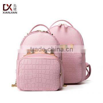 Xianjian New Design Stone Pattern Cat Ear Backpack BQY2191