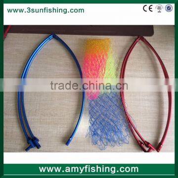 high quality fishing net aluminum frame replaced head with net