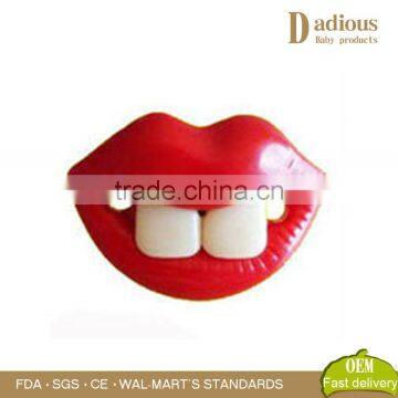 Funny BPA Free Baby Infant Dummy Teether Silicone Nipple Soother Pacifier photo-4