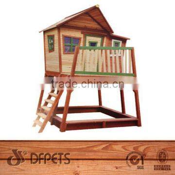 Colorful Playhouse With Steps And Support DFP015