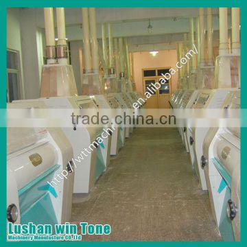 China 50Tons Per Day Complete Corn Flour Milling Process Line