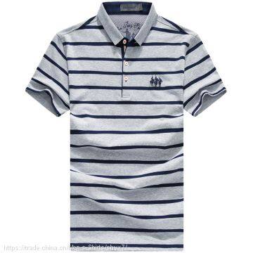 yixigeluo Летняя мужская поло с полосками