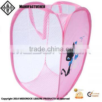 High Quality Fashion Design Wholesale Colorful Custom Cartoon Mesh Storage Basket Organizer photo-4