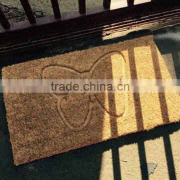 Embossed Rubber Coir Mat Press