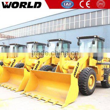 World Brand 3Ton mini cheap wheel loader with 1.8m3 Bucket capacity