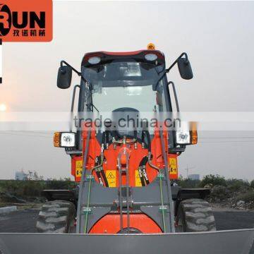 Everun ER08 CE Hydraulic Small Radlader for Sale With Snow Blade and Bucket photo-5