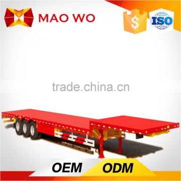 China Manufacturer Axles Trailer and Goose Neck Horse Low Loader Trailer For Sale