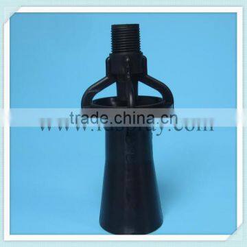 Container mixing liquid water spray nozzle